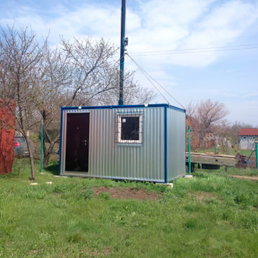 Проект Дачный вагончик - фото